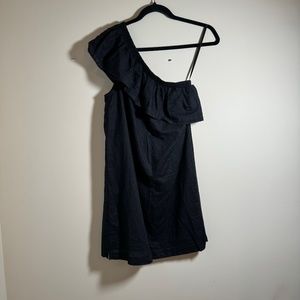 J. Crew One Shoulder Dress